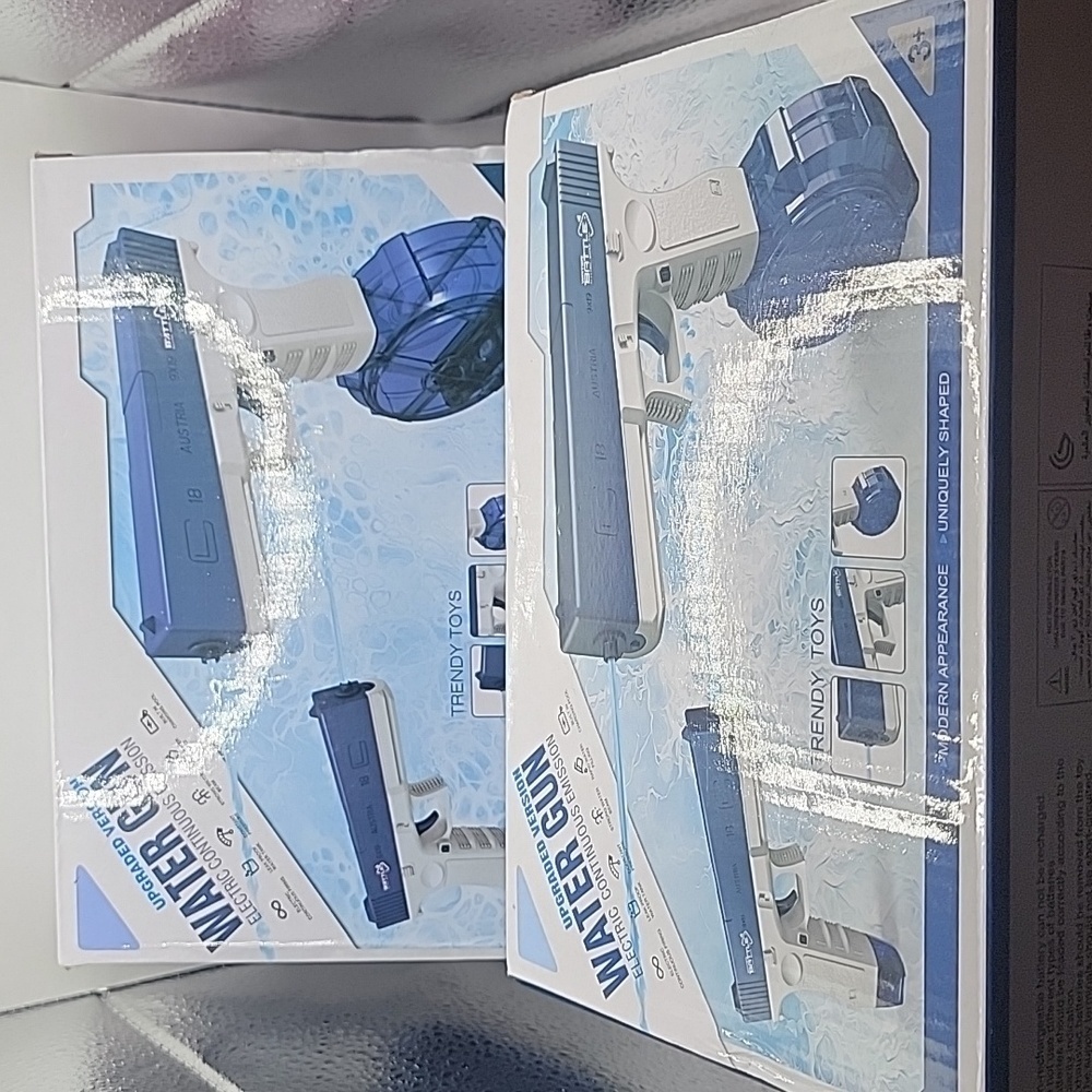 New 2023 Newest&Hottest Electric Water Gun, Blue Rechargeable Squirt Guns - Picture 2 of 11